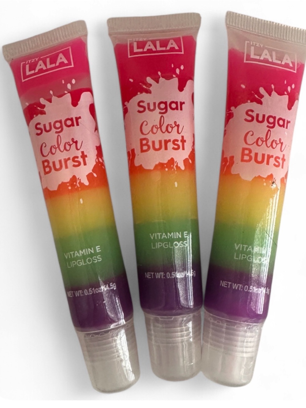 Itzy LaLa Sugar Color Burst Vitamin E Lipgloss